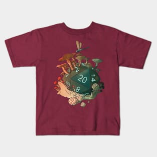 Druid Twenty Sided Die Kids T-Shirt